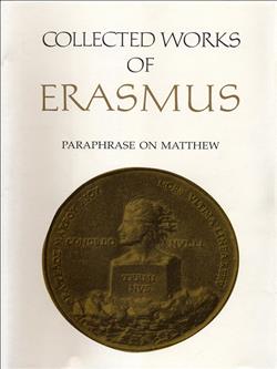 Collected Works of Erasmus: Paraphrase on Matthew, Volume 45