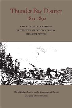 Thunder Bay District, 1821 - 1892