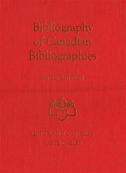 Bibliography of Canadian Bibliographies