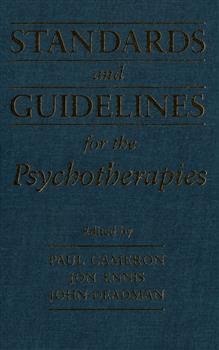 Standards and Guidelines for the Psychotherapies