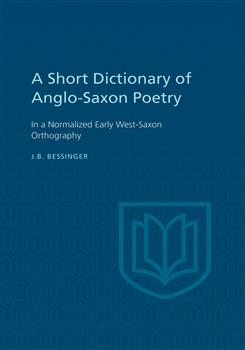 A Short Dictionary of Anglo-Saxon Poetry