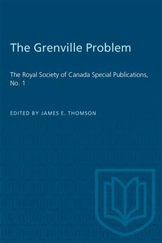 The Grenville Problem: The Royal Society of Canada Special Publications, No. 1