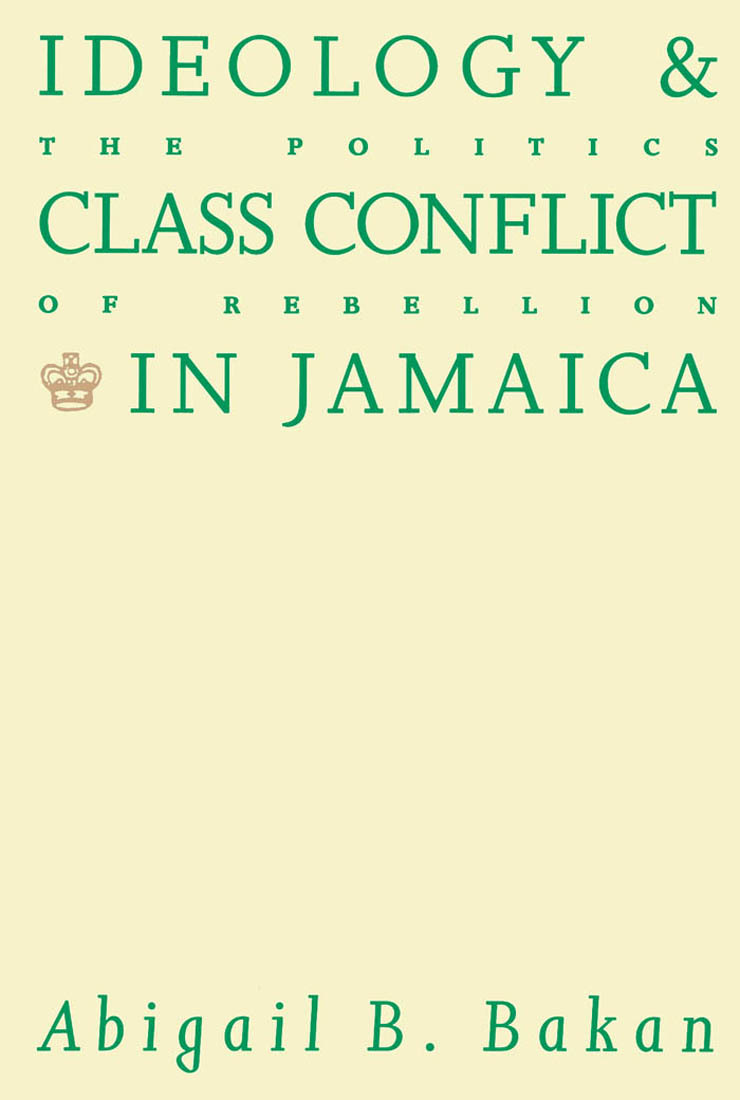 Ideology and Class Conflict in Jamaica