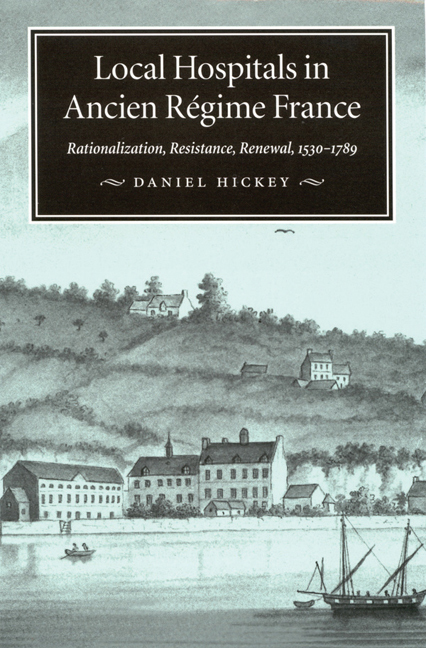 Local Hospitals in Ancien Régime France