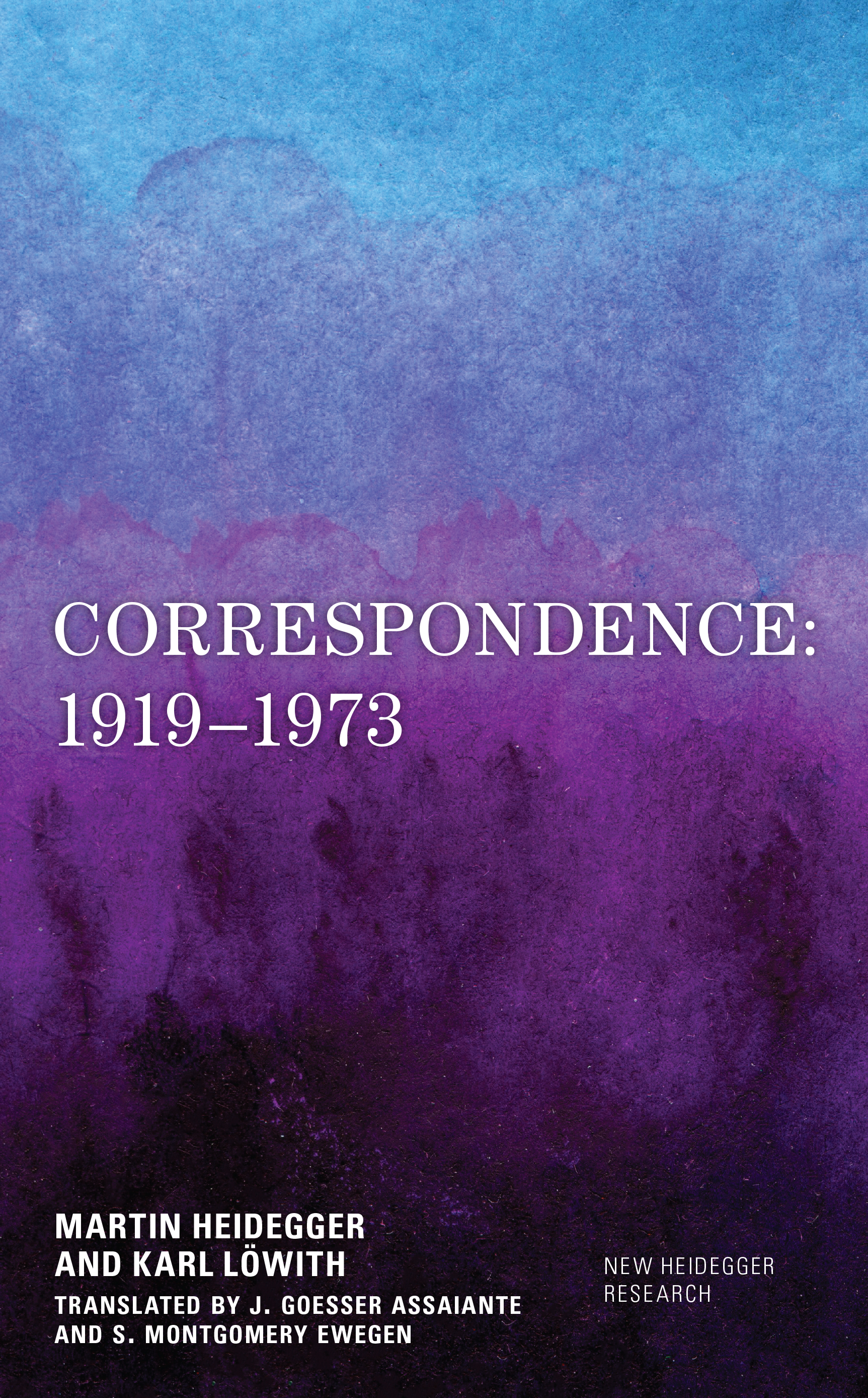 Correspondence: 1919–1973