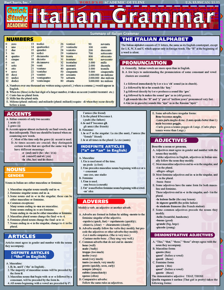 Italian Grammar