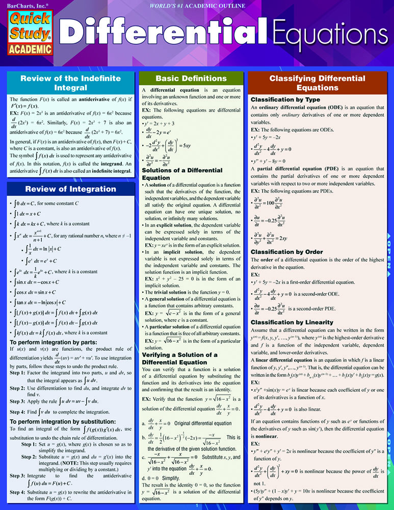 Differential Equations