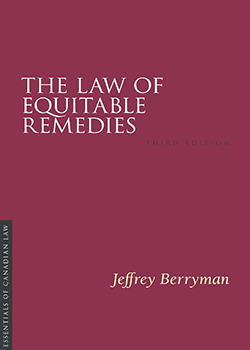 Law of Equitable Remedies, 3/e