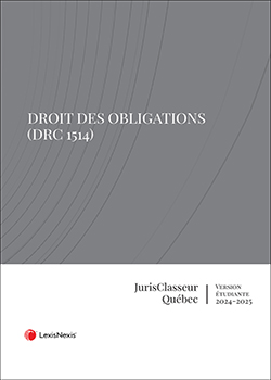 Droit des obligations – DRC 1514 (VE 2415)