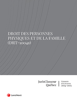 Droit des personnes physiques et de la famille – DRT 1004b (VE 2416)